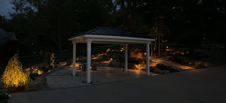 Gazebo lighting